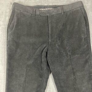 Peter Millar Men’s Nanoluxe Gray Corduroy Pants Size 40x30
